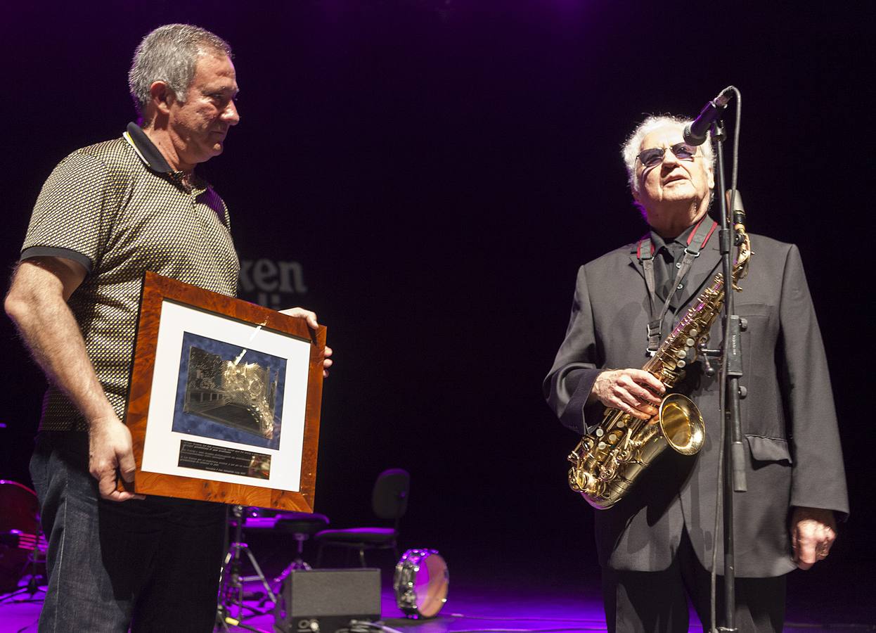 JAZZALDI. LEE KONITZ QUARTET, RECIBE EL PREMIO JAZZALDI. DONOSTIA