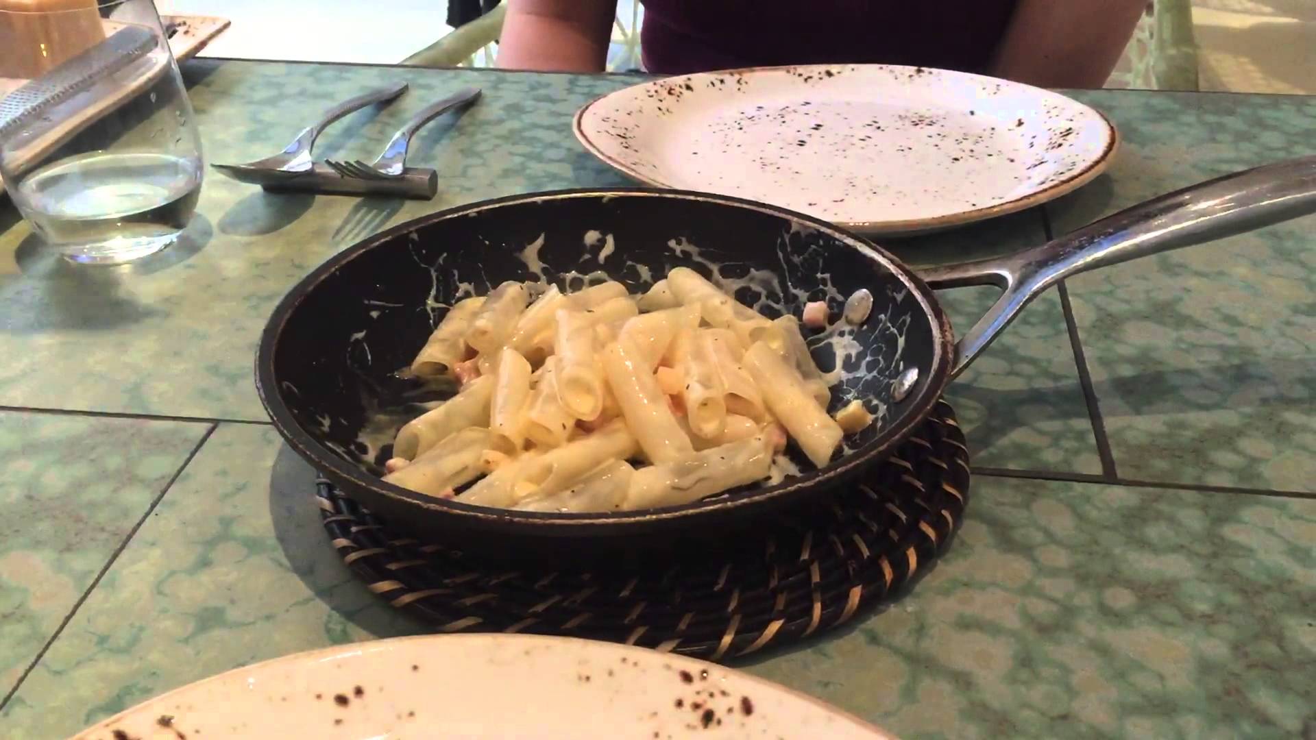 macarrones carbonara